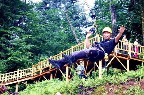 长白山森工集团白河林业局户外运动体验基地华彩启幕